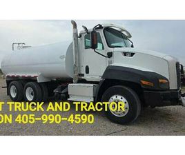 2015 CAT CT660 4000 GALLON WATER TANK SPRAYER TRUCK 31K MILES 4500HR C