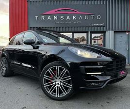 PORSCHE MACAN TURBO 3.6 V6 400CH * TOIT OUVRANT / SIEGES CHAUFFANTS/PACK CHRONO/CARBON*