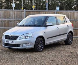 2011 SKODA FABIA 1.2 TSI ELEGANCE HATCHBACK 5DR PETROL MANUAL EURO 5 (105 PS) HATCHBACK PETROL MA...