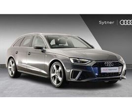 AUDI A4 40 TFSI 204 S LINE 5DR S TRONIC [TECH PRO]