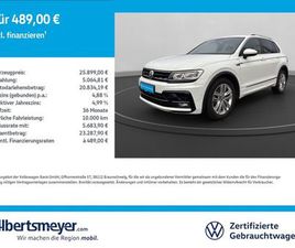 VOLKSWAGEN TIGUAN VOLKSWAGEN TIGUAN 2.0 TSI 4MOTION HIGHLINE +DSG+R-LINE+NAVI