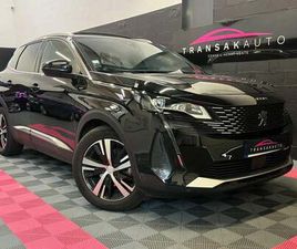 PEUGEOT 3008 PEUGEOT 3008 1.5 BLUEHDI EAT8 S&S 130 CH BOITE AUTO GT / GT LINE / 1 ÈRE MAIN / ENTRETIEN COMPLET PEUGEOT / TOIT OUVRANT PANORAMIQUE