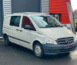 MERCEDES VITO FOURGON AMÉNAGÉ 113 CDI 2.1L 136CH COMPACT - 1ÈRE MAIN - ENTRETIEN COMPLET MERCEDES