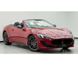 MASERATI GRANCABRIO MC STRADALE MASERATI GRANCABRIO 2016 MASERATI GRAN CABRIO MC, FULL MASERATI SERVICE HISTORY, FULLY LOADED, EXCELLENT CONDITION, GCC