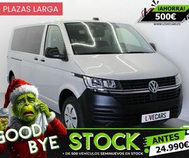 VOLKSWAGEN TRANSPORTER T6 2.0 TDI T6 COMBI 9 LARGA 110