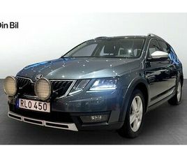SKODA OCTAVIA SCOUT SKODA OCTAVIA COMBI SCOUT TSI DSG 4X4 DRAG VÄRMARE VHJUL