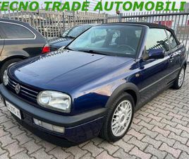 GOLF 3ª SERIE GOLF CABRIOLET 1.6 CAT SPORT