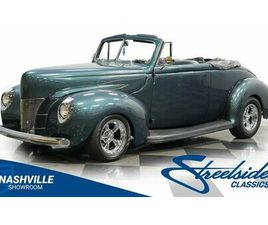 1940 FORD DELUXE CONVERTIBLE