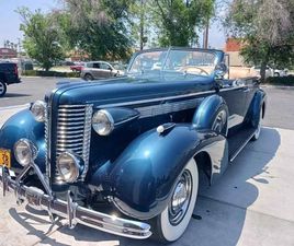 BUICK ROADMASTER 1938 BUICK ROADMASTER CONVERTIBLE, INLINE-8, WIDE WHITEWALLS, GARAGE KEPT