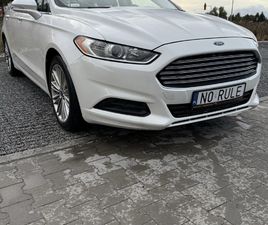 FORD FUSION NOWE LPG 2015R / 245KM / AUTOMAT