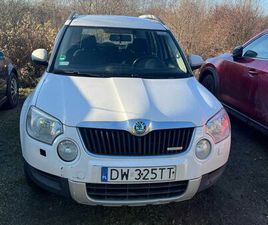 SKODA YETI 1.6 TDI 77 KW 311500KM WROCLAW KRZYKI • OLX.PL