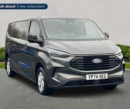 TRANSIT CUSTOM V710 LIMITED VAN 280 L2 2.0L ECOBLUE 136PS FWD 6 SPEED MANUAL