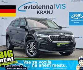 ŠKODA KODIAQ L K 4X4 DSG 360 KAMERA |OGR. + HLAJENI SEDEŽI, 2022 GOD.