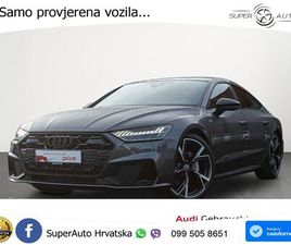 AUDI A7 SPORTBACK 45 TFSI AUDI A7 SPORTBACK 45 TFSI AUT. S LINE 265 KS, ACC+360+GR SJED+HEAD+VIR, 2023 GOD.
