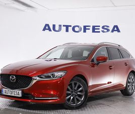 MAZDA 6 BREAK WAGON 2.2 D SKYACTIVE EVOLUTION TECH 150CV 5P S/S # IVA DEDUCIBLE, NAVY, PARKTRONIC, FAROS LED