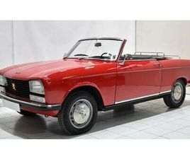 1972 PEUGEOT 304 CONVERTIBLE ROUGE MANUEL, 4 VITESSES CON...