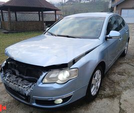 VOLKSWAGEN PASSAT B 6 2.0 TDI 1 BREGASTA MODEL 2007 TEK REG