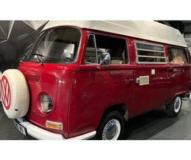 1971 VOLKSWAGEN TYPE 2 ROUGE MANUEL, 4 VITESSES IN AUBIÈR...