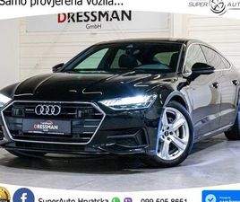 AUDI A7 SPORTBACK 45 TFSI AUDI A7 45 TFSI QUATTRO AUT. S LINE 265 KS, ACC+LED+KAM+GR SJED+VIRT+A, 2022 GOD.