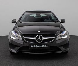 MERCEDES-BENZ E 200 CABRIO LED SITZHZG NAVI PDC TEMPOMAT LEDER