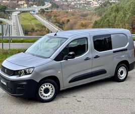PEUGEOT PARTNER L2 1.5 BLUEHDI 5 LUGARES + CARGA MARÇO/22