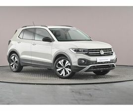 VOLKSWAGEN T-CROSS - 1.0 TSI 110 BLACK EDITION 5DR DSG