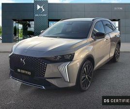 CITROEN DS7 E TENSE CROSSBACK HYBRIDE RECHARGEABLE E-TENSE 225 EAT8 EDITION FRAN