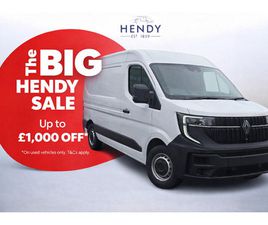 RENAULT MASTER MM35 BLUE DCI 130 ADVANCE MEDIUM ROOF VAN