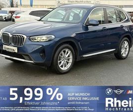 BMW X3 XDRIVE20D LED NAVI SHZ DRIVE&PARKASSIST DAB