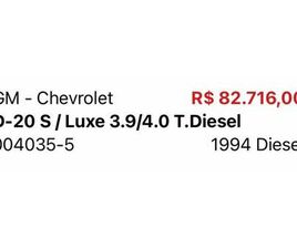 S / LUXE 3.9/4.0 DIESEL