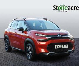 CITROEN C3 AIRCROSS 2022 CITROEN C3 AIRCROSS 1.2 PURETECH SHINE SUV 5DR PETROL MANUAL EURO 6 (START/STOP) (110 PS) MPV PETRO...
