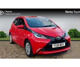 TOYOTA AYGO TOYOTA AYGO X-PLAY HATCHBACK'S 1.0 VVT-I X-PLAY X-SHIFT EURO 6 5DR