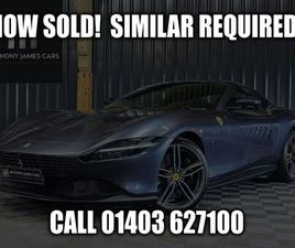FERRARI ROMA 2022 FERRARI ROMA 3.8T V8 F1 DCT (START/STOP) (620PS) COUPE