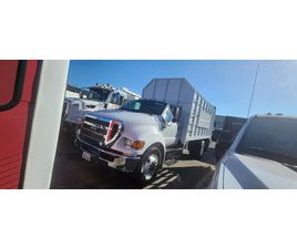 2015 FORD SUPER DUTY F-650 STRAIGHT FRAME GAS 16FT CHIPPER RUGBY HOIST-