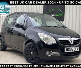 VAUXHALL AGILA 1.0 12V CLUB EURO 4 5DR (AC) PETROL MANUAL
