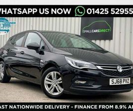 2018 VAUXHALL ASTRA 1.6 CDTI ECOFLEX DESIGN EURO 6 (START/STOP) 5DR HATCHBACK DIESEL MANUAL