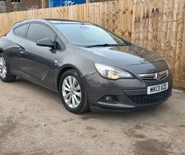 VAUXHALL ASTRA GTC VAUXHALL, ASTRA GTC, HATCHBACK, 2013, OTHER, 1956 (CC), 3 DOORS