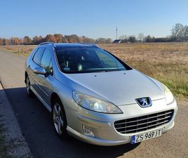 PEUGEOT 407SW 2.0 HDI SKÓRA AUTOMAT ANDROID JBL PANORAMA LIFT GORZÓW WIELKOPOLSKI • OLX.PL