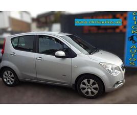 2010 VAUXHALL AGILA 1.2 16V DESIGN 5DR AUTO HATCHBACK PETROL AUTOMATIC