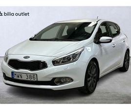 KIA CEE'D 1.6 CRDI 1.6 CRDI COMFORT 128HK RATTVÄRM 2013 VIT