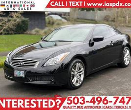 2009 INFINITI G37 COUPE X FINANCING AVAILABLE!