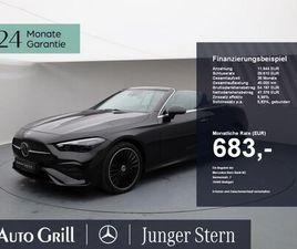 MERCEDES-BENZ CLE 200 4M CABRIO AMG BURMESTER DISTRO MEMO CAM