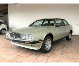 MASERATI BITURBO 2.0 TARGA ORIGINALE CON GOMME N
