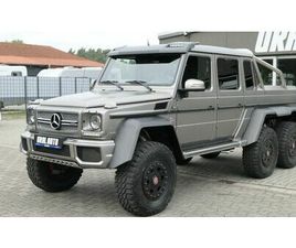 MERCEDES CLASSE G 6X6 MERCEDES-BENZ G 63 AMG 6X6 SCHIEBEDACH/4XSITZE/ORIGINAL 6X6!
