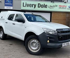 2021 ISUZU D-MAX 1.9 TD UTILITY 4WD EURO 6 (START/STOP) 4DR PICK UP DIESEL MANUAL