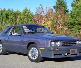 1985 MERCURY CAPRI 1-OWNER 82K RS 5.0L 4BBL 5-SPEED A/C T-TOP HATCHBACK GS COUPE