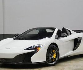 2015 MCLAREN 650S SPIDER