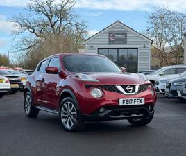 2017 NISSAN JUKE 1.6 DIG-T TEKNA XTRON 4WD EURO 6 5DR HATCHBACK PETROL AUTOMATIC