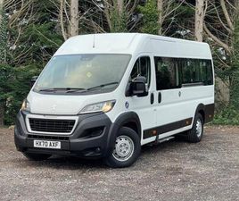 2020 PEUGEOT BOXER 2.0 BLUEHDI H2 WINDOW VAN 130PS NA DIESEL MANUAL