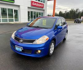 NISSAN VERSA HATCHBACK 2010 NISSAN VERSA SL 1.8L 4CYL, 6 SPEED STANDARD, 203,000KMS